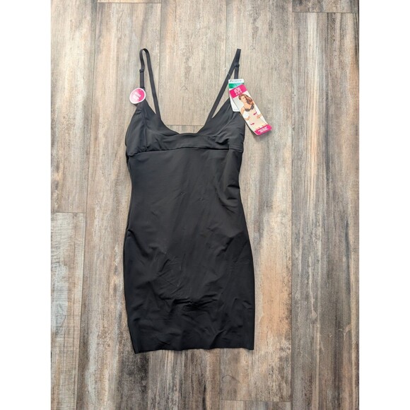 NWT Maidenform WYOB Full Slip Firm Control Flexees Shapewear Black Large M2541 - Picture 1 of 6